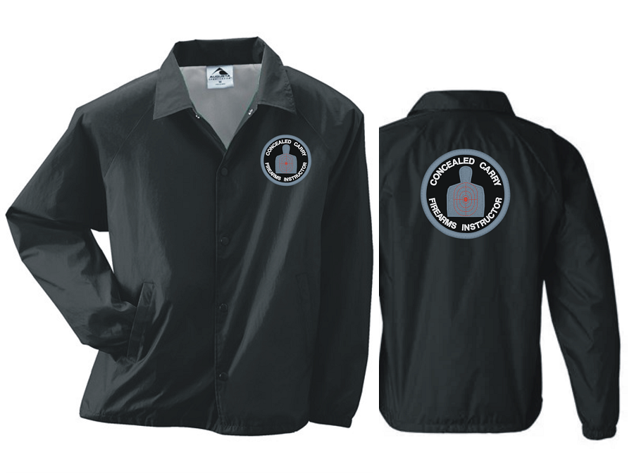 (image for) Concealed Carry Firearms Instructor Windbreaker Embroidered #929